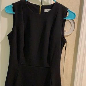 Calvin Klein black knee length dress